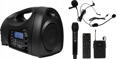 Obrázok produktu pre Prenosný Výkonný Audio Reproduktor Musicmate Gallard Výkonný 125W - 3 Mikrofóny