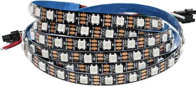 Immagine prodotto di Striscia luminosa LED RGB flessibile da 2 m, 120 pixel, 5050, per progetti fai da te e decorazioni