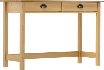 Obrázek produktu pro The Living Store Konzolový stolek Hill se 2 zásuvkami 110×45×74 cm borovicové dřevo