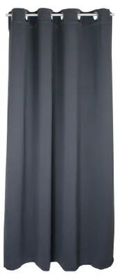 Produktbild von Verdunkelungsvorhang anthrazit Ösen Vorhang 135x175 blickdicht Blackout Gardine