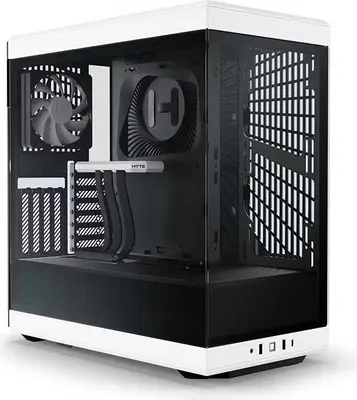 Produktbild von Y40 (weiß/schwarz, Tempered Glass)
