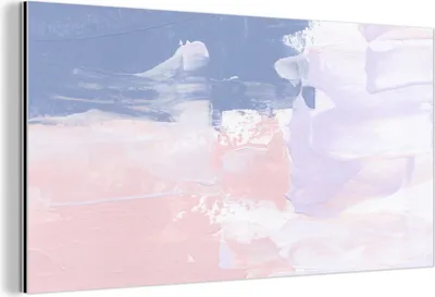 Obrázek produktu pro Nástěnná dekorace Kovový kovový obraz Wall Art 120x60cm Pastel - Design - Malování Muchowow Hliníkové obrazy