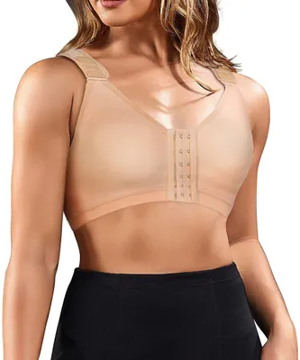 Imagen del producto de Omgoods: Sujetador deportivo inalámbrico sin aros, ideal para uso postoperatorio