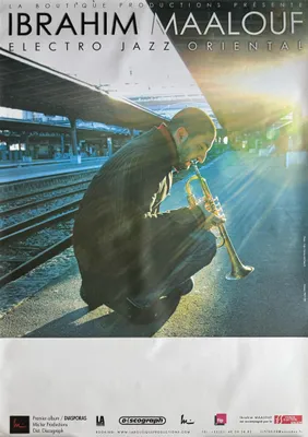 Image de Ibahim Maalouf - AFFICHE / POSTER - 70x100cm