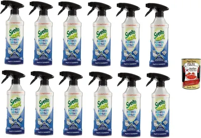 Produktbild von 12x Svelto Power Spray Universal 435ml+ Italian Gourmet Polpa 400g