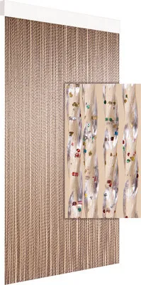 Obrázek produktu pro Závěs do dveří Art 31 glitter průhledná 90x210 cm