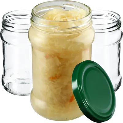 Image de KADAX petits pots 315 ml, fi66, Pots à miel, Pots à confiture avec couvercle