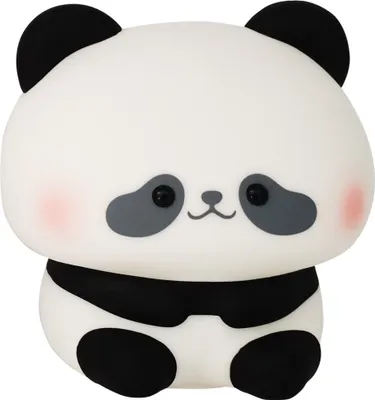 Obrázek produktu pro Dětská stolní lampa bílá panda LED 2W teplé světlo dobíjecí kabel USB-C Panda Polux