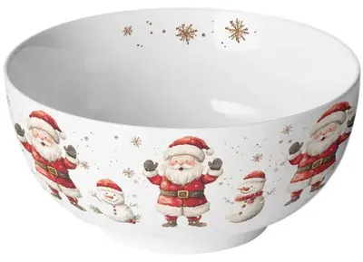 Produktbild von Weihnachten Schale Weihnachtsmann Schneemänner Jolly friends