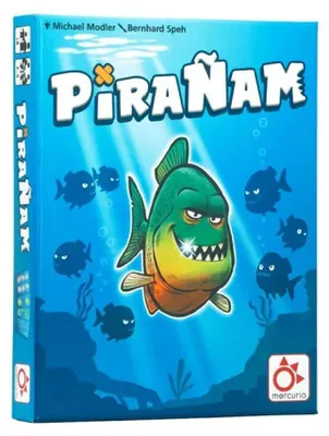 Produktbild von Mercurio Pirañam Kartenspiel Blau Kinder Blau One Size