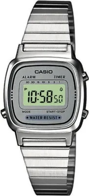 Produktbild von Casio LA670WEA-7EF Retro Digital Damenuhr