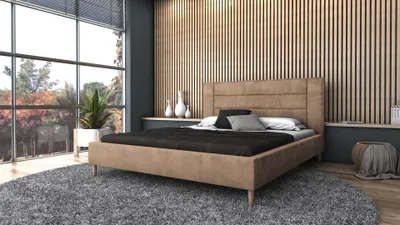 Obrázek produktu pro Postel EDA 180x200 béžová