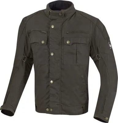 Image de Veste cirée pour moto Merlin Perton, marron, M