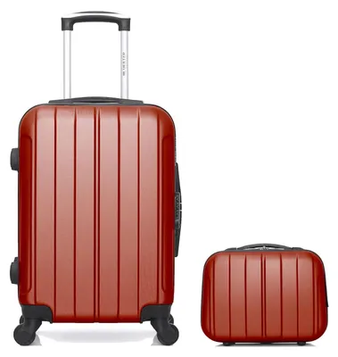 Produktbild von BLUESTAR – 2er-Set – Handgepäckkoffer und Kosmetikkoffer NAPOLI