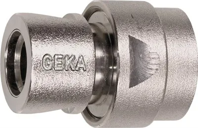 Immagine prodotto di Sezione del tubo GEKA plus "sistema a innesto" ; 3/4" - 19mm MS Ni con dado di serraggio