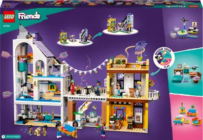 Obrázek produktu pro LEGO Friends Květinářství a design studio v centru města, Sada na stavění, 12 rok/roky, Plast, 2010 kusů, 2,97 kg