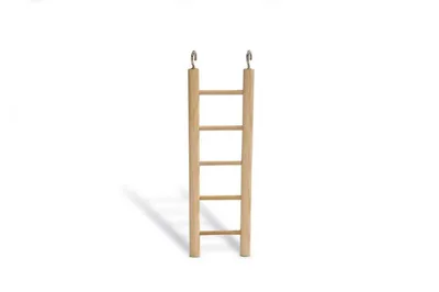 Produktbild von Beeztees Leiter - Vogelspielzeug - 5 Sprossen - Holz - 24 cm