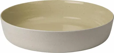 Produktbild von Blomus Salatschüssel L Sablo Savannah, Schale, Schüssel, Keramik, 34.5 cm, 64333