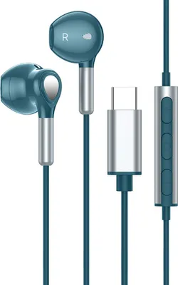 Produktbild von USB C Kopfhörer für Samsung Galaxy S22 Ultra S21 FE S20 A53 USB C Kopfhörer mit Mikrofon In-Ear Kopfhörer mit Kabel Ohrhörer USB Typ C Kopfhörer für iPad Pro 2021/2020 iPad Air 5/4/Mini 6, Pixel 7 6