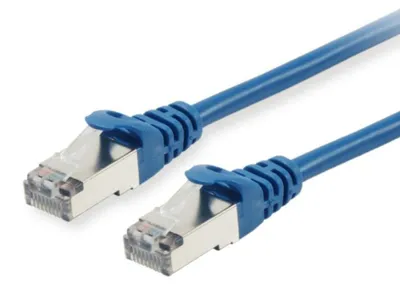 Productafbeelding van Equip 605539, patchkabel RJ45, S/FTP, Cat6, 20.00 meter, blauw, (SSTP)PIMF, HF