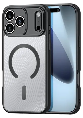 Zdjęcie produktu dla Etui Dux Ducis Aimo Mag Na Iphone 17 Pro Max Kompatybilne Z Magsafe - Czarne