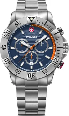 Produktbild von Wenger 01.0643.125 Herrenuhr Seaforce Chronograph 43mm 20ATM