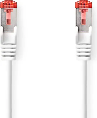 Obrázek produktu pro Nedis CCGB85221WT100 Síťový kabel bílý 10 m Cat6 S/FTP (S-STP) (CCGB85221WT100)
