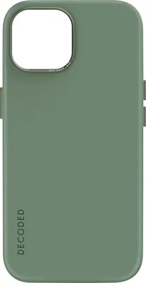 Productafbeelding van Antimicrobiële siliconen achterkant voor iPhone 15 Plus, kleur: Salie, merk: Obal, geschikt voor: Apple iPhone 15 Plus, afmetingen: 17 cm (6.7"), kleur: Groen