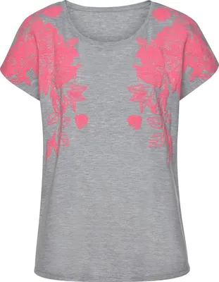Produktbild von VIVANCE T-Shirt grau meliert Größe 36/38