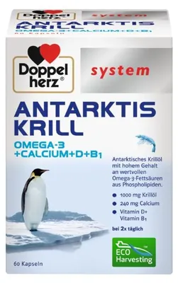 Produktbild von Doppelherz System Antarktis Krill Kapseln, 60 St. Kapseln