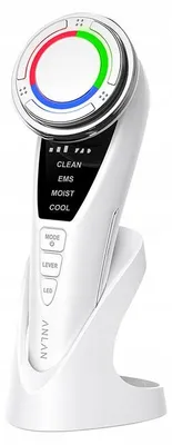 Produktbild von Ultraschall-Gesichtsmassager mit Lichttherapie Anlan Hautlifting SE78065 MDI