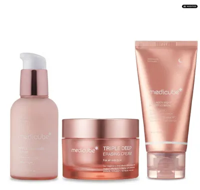 Produktbild von Medicube Collagen Complete Night Pflege Set