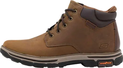 Image de Skechers Relaxed Fit: Segment 2.0 - Brogden  Veterschoenen Hoog - Middelbruin - Maat 41