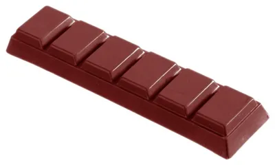 Obrázok produktu pre Forma na čokoládu – tyčinka, 125 x 30 x 13 mm