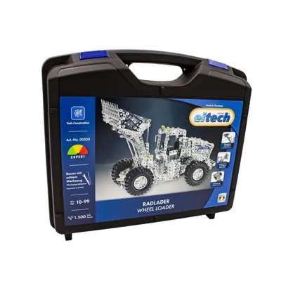Obrázek produktu pro Eitech Wheel loader XL, Sada na stavění, 10 rok/roky, 1500 kusů