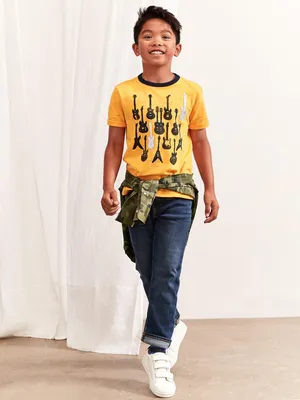 Produktbild von GAP Kinderjeans V-Straight Honig 14