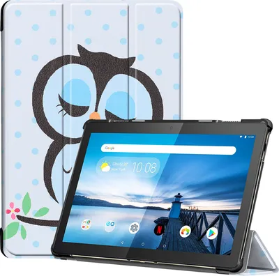 Produktbild von Tablet Hülle für Lenovo Tab M10 (2018) TB-X605F 10.1 Zoll Slim Case Etui mit Standfunktion und Auto Sleep/Wake Funktion