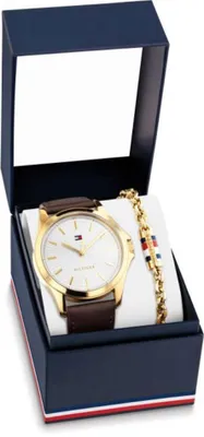 Obrázok produktu pre Zestaw męski TOMMY HILFIGER 2770221 brązowy klasyczny