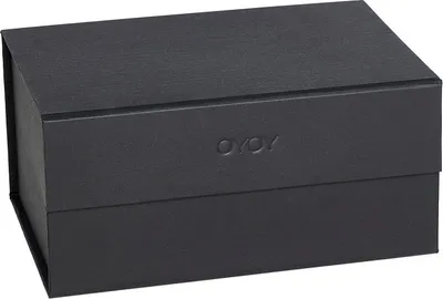 Produktbild von OYOY LIVING Aufbewahrungsboxen L24xW17xH12 schwarz