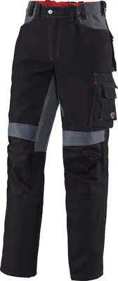 Image de Pantalon de travail BP® - noir/gris foncé - 58n