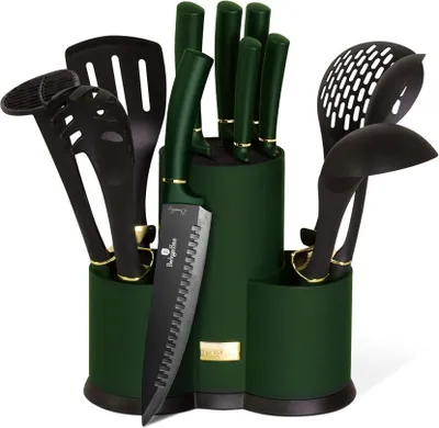 Obrázek produktu pro Berlinger Haus sada nožů a kuchyňského náčiní Emerald BH6250