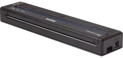 Produktbild von Brother PJ822, Thermodirekt, Mobiler Drucker, 203 x 200 DPI, 2D-Strichcode, Barcode, Text, 160 µm, 20,3 cm