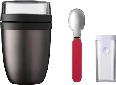 Produktbild von Mepal Thermo Lunchpot Ellipse Plus Faltbarer Löffel Lunchbox Essensbehälter Thermo (titanium)