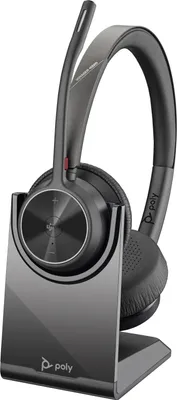 Zdjęcie produktu dla HP Poly Zestaw słuchawkowy Poly Voyager 4320 USB-A + adapter BT700, Bezprzewodowy, Biuro/centrum telefoniczne, 20 - 20000 Hz, 122 g, Zestaw słuchawkowy, Czarny