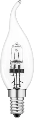 Produktbild von Merkur Halogen Windstoß Kerze 20W = 27W E14 klar 240V 235lm warmweiß 2900K dimmbar