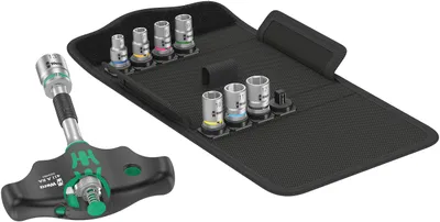 Immagine prodotto di Wera 05023470001 chiave a cricchetto 9 pz. nero, verde