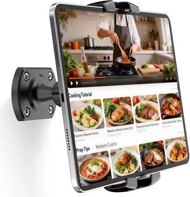 Imagen del producto de Soporte ajustable para tabletas, estable, para todos los modelos de tabletas, color , ideal para uso doméstico
