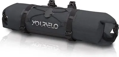 Produktbild von Famanu Fahrradtasche 9 l Volumen - 100% wasserdicht - Schwarz