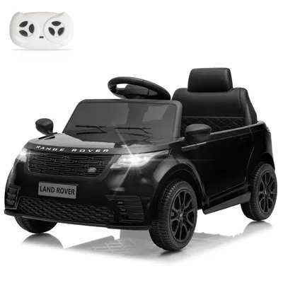 Image de Voiture électrique pour enfants LAND ROVER Velar, 12V, 4,5 A.h, avec télécommande 2,4G, phares LED, lecteur MP3, klaxon et musique