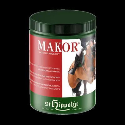 Zdjęcie produktu dla St Hippolyt Makor, magnez i witamina E, dla zwiększonego zapotrzebowania na składniki odżywcze, puszka 1 kg